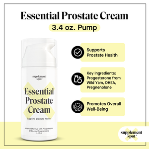 Crème essentielle pour la prostate