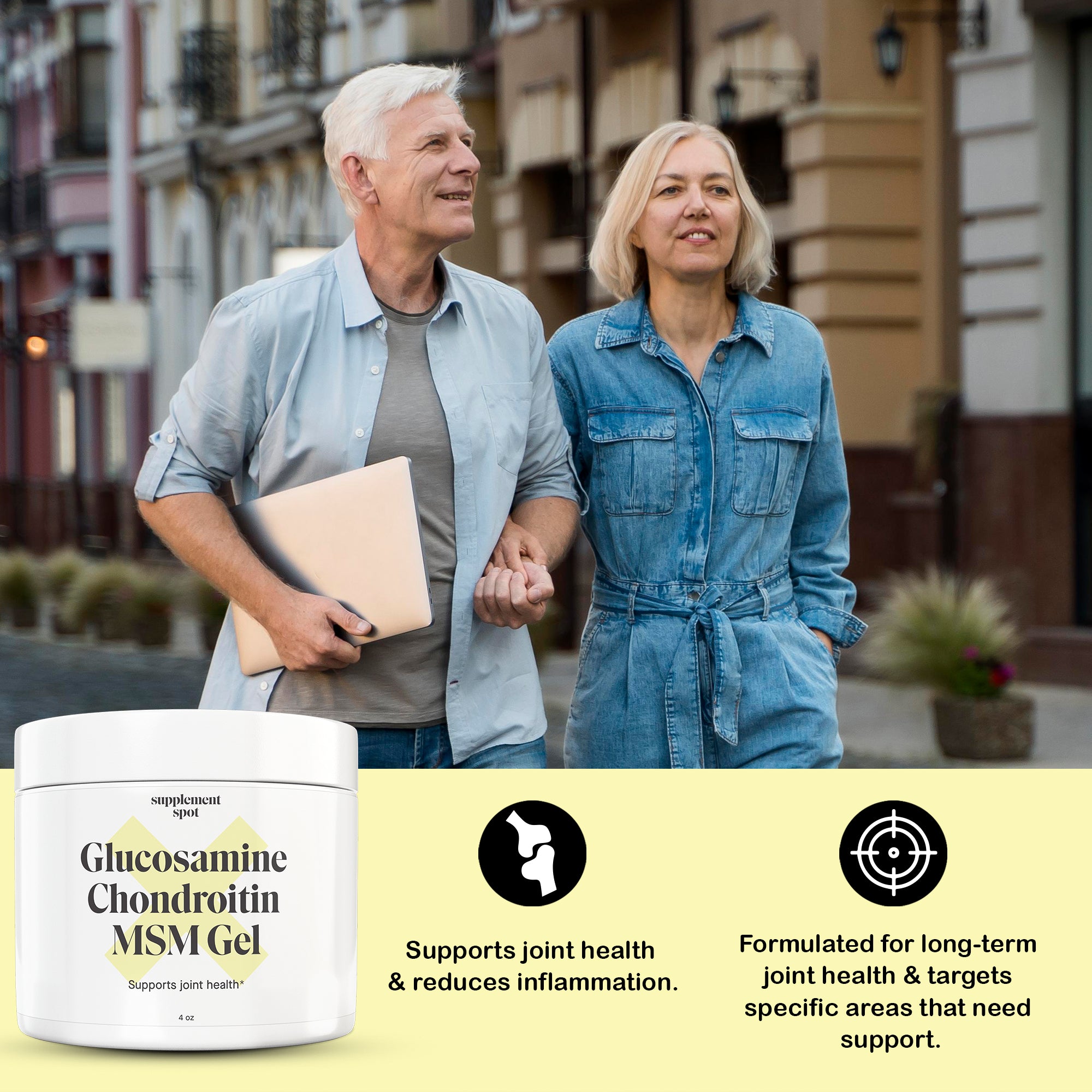 Glucosamine Chondroitin MSM Gel - Supports Joint Health